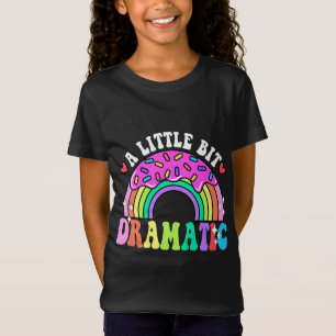 引用文おもしろい少し劇的な、かわいいドーナツ。 Tシャツ