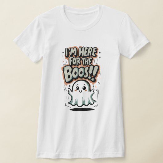 引用文おもしろい幽霊ハロウィーンTシャツ Tシャツ (レイダウン)