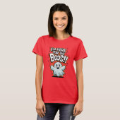引用文おもしろい幽霊ハロウィーンTシャツ Tシャツ (正面フル)