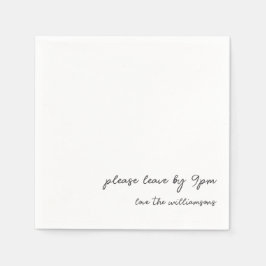 引用文おもしろい早夜老夫婦ユーモアカスタム スタンダードカクテルナプキン