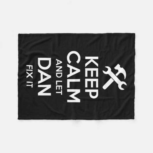 引用文おもしろい誕生日名パーソナライズされたギフトIDの修正 フリースブランケット (正面(横))