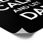 引用文おもしろい誕生日名パーソナライズされたギフトIDの修正 ポスター (角)