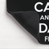 引用文おもしろい誕生日名パーソナライズされたギフトIDの修正 マウスパッド (コーナー)