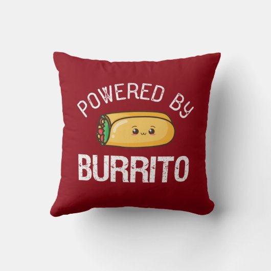 引用文おもしろい・ブリトとメキシコのフードラバー クッション (裏面)