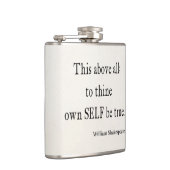 引用文がThineに自己を所有するシェークスピアは本当の引用文です フラスク (右)