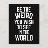 引用文であ風変わりる ポストカード (正面)