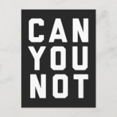 引用文できない ポストカード (正面)