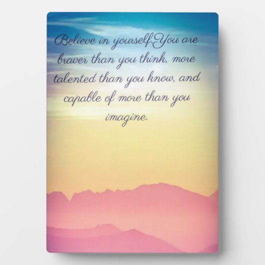 引用文とインスピレーションコレクション フォトプラーク (正面)