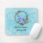 引用文とハウリングウルフインアボホリース マウスパッド (マウス)