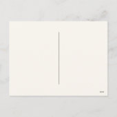 引用文と夕焼けの空 シーズンポストカード (裏面)