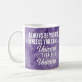 引用文になれないかぎり自分でいろおもしろいう コーヒーマグカップ (左)