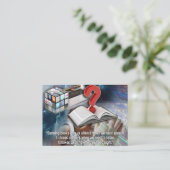 引用文のまわりに書 エンクロージャーカード (スタンド正面)