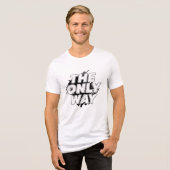 引用文のみ トライブレンドTシャツ (正面全面)