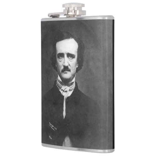 引用文のエドガーアレンPoe フラスク (左)