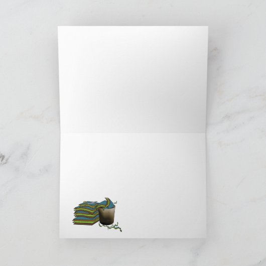 引用文のクリッティングオンノテカード – キルターメロディ サンキューカード (内部)