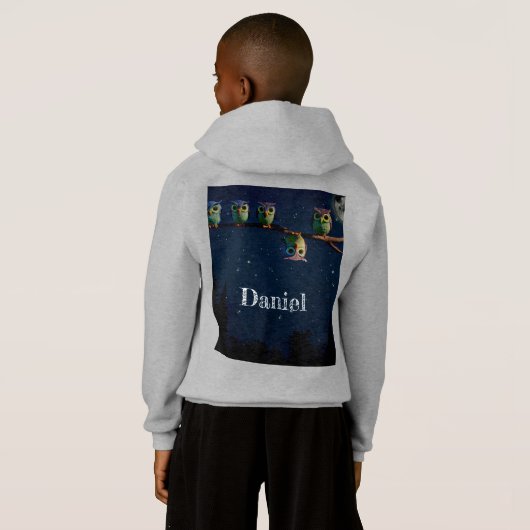 引用文のコラージュ違うをユニーク使ったフクロウ (裏面フル)