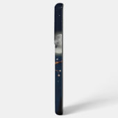 引用文のコラージュ違うをユニーク使ったフクロウ SAMSUNG GALAXYケース (裏面横)