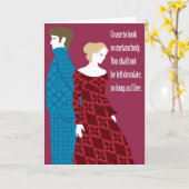 引用文のシャーロットBronte "ジェーンEyre"のギフト カード (黄色い花)