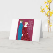 引用文のシャーロットBronte "ジェーンEyre"のギフト カード (黄色い花)