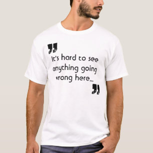 引用文のスヌーカーのTシャツ Tシャツ