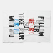 引用文のテンプレート キッチンタオル (横)