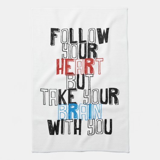 引用文のテンプレート キッチンタオル (縦)