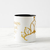 引用文のペーパープリンセスのマグ ツートーンマグカップ (中央)