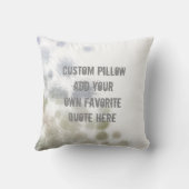 引用文のホームデコ用のカスタム枕を追加する クッション (裏面)