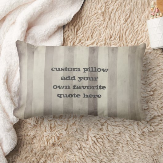 引用文のホームデコ用のカスタム枕を追加する ランバークッション (ブランケット)