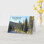 引用文のロッキー山国立公園 カード (黄色い花)