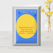 引用文の卒業カード カード (黄色い花)