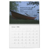 引用文の名勝感動的自然2018年暦 カレンダー (1月 2026)