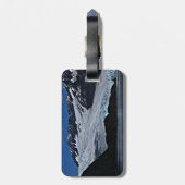 引用文の味方されたアラスカ場面荷物のラベルを倍増して下さい ラゲッジタグ (裏面縦)