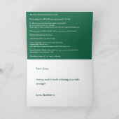 引用文の息、奇跡のカードのコース カード (内部)