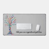 引用文の感動的追加 デスクマット (キーボード&マウス)