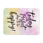 引用文の日やる気を起こさせる幸せ マグネット (横)