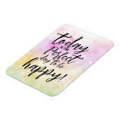 引用文の日やる気を起こさせる幸せ マグネット (左側)