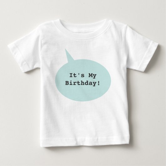 引用文の泡 ベビーTシャツ (正面)