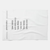 引用文の皿タオル キッチンタオル (横)