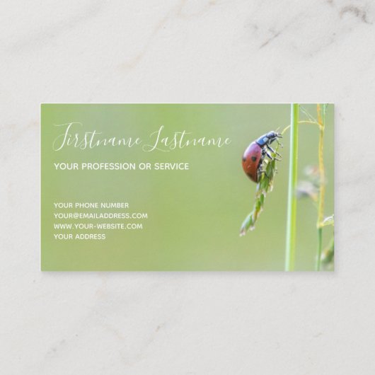 引用文の美しいラディバやる気を起こさせるグ 名刺 (裏面)