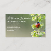 引用文の美しいラディバやる気を起こさせるグ 名刺 (裏面)