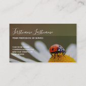 引用文の美しいラディバやる気を起こさせるグ 名刺 (裏面)