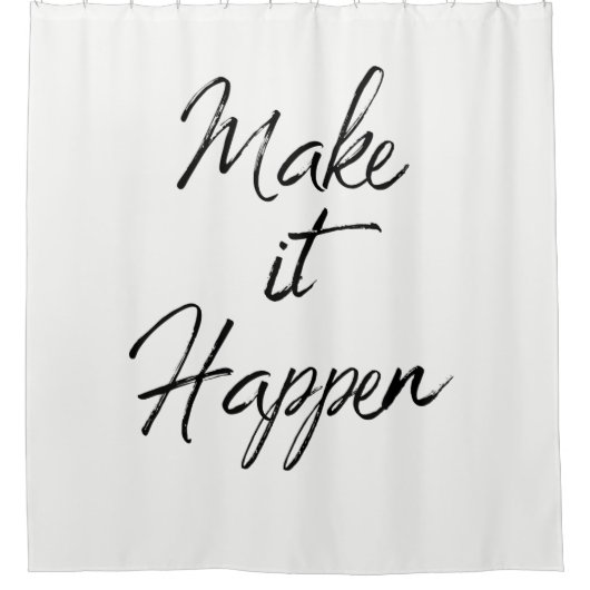 引用文の色を変やる気を起こさせる更する シャワーカーテン (正面)