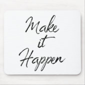 引用文の色を変やる気を起こさせる更する マウスパッド (正面)