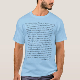 引用文の連続したTシャツ Tシャツ