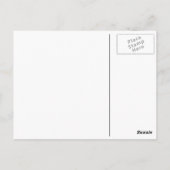 引用文の音楽ノート ポストカード (裏面)