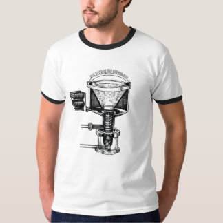 引用文のTシャツを持つリアクターイラストレーション Tシャツ