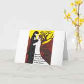 引用文のTristanおよびIseultのギフト カード (黄色い花)