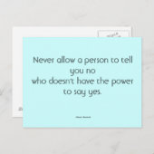 引用文はがき ポストカード (正面/裏面)