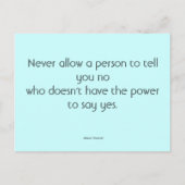 引用文はがき ポストカード (正面)